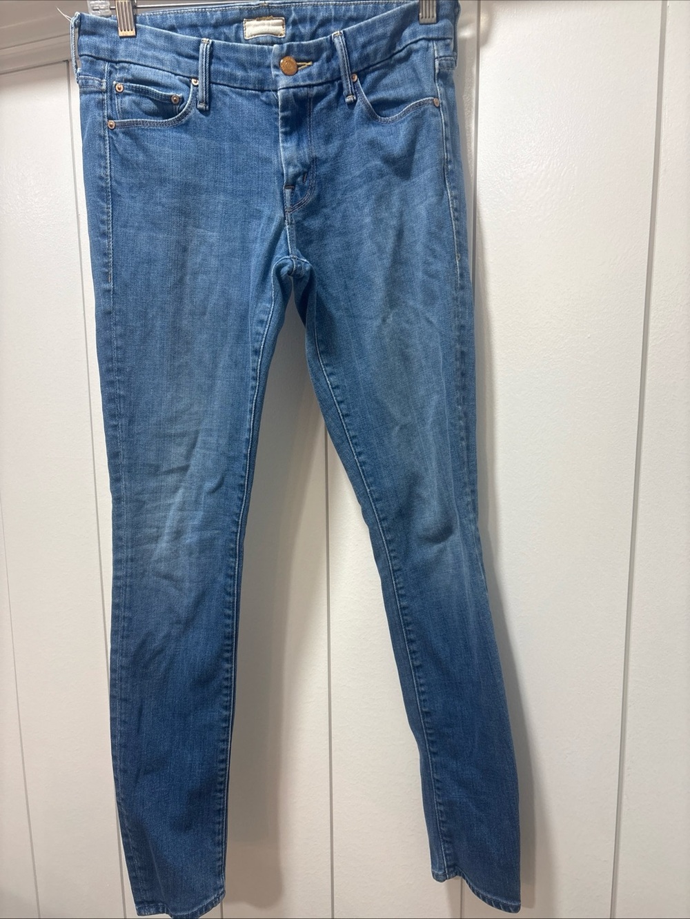 Mother Jeans High Waisted Looker Out Of The Blue Women's Size 26 Made In USA